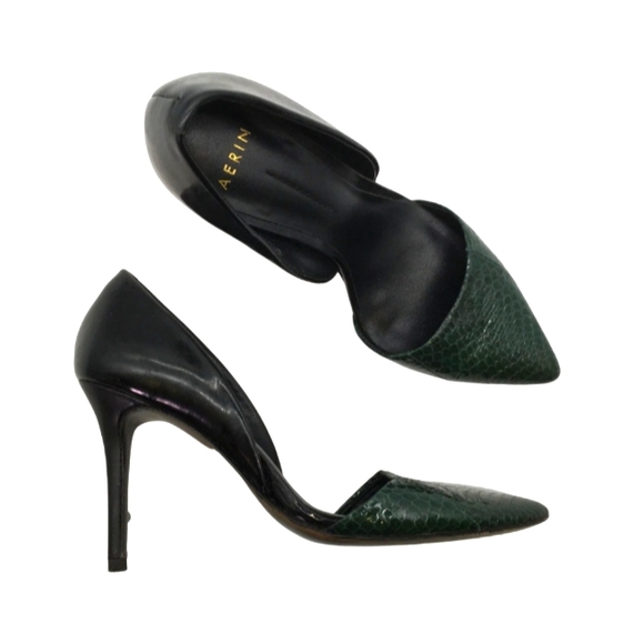 aerie Shoes - New with out tag Italian snake pattern European shoes with heal